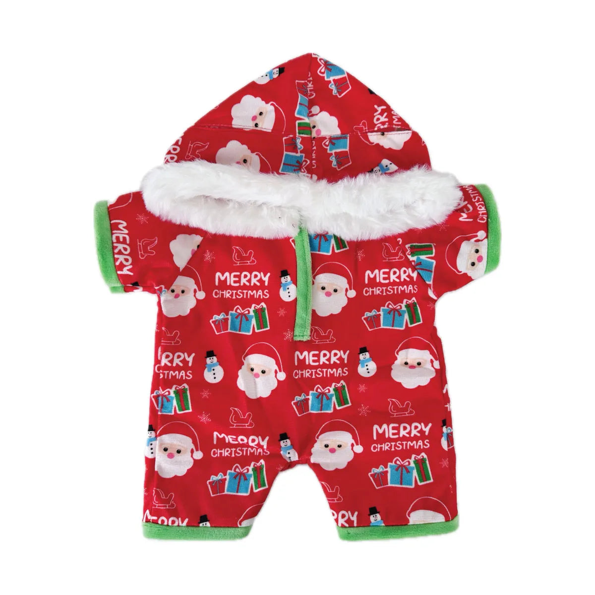 HABIT DES FÊTES EN POLAR ROUGE 40CM
