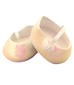 SPARKLING WHITE SHOES