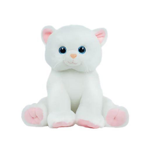 Peluche bébé chat blanc | Boutique Peluche Peluche bébé chat blanc | Boutique Peluche