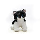 SALT AND PEPPER CAT 40 CM