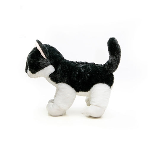 SALT AND PEPPER CAT 40 CM
