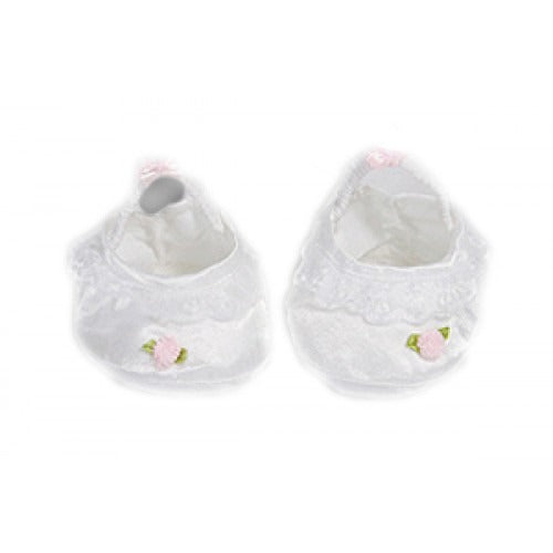 Slippers White Satin