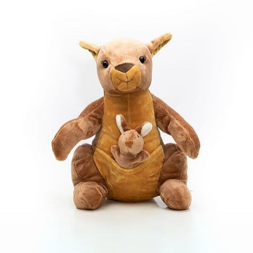KANGOUROU ET SON PETIT 40 CM