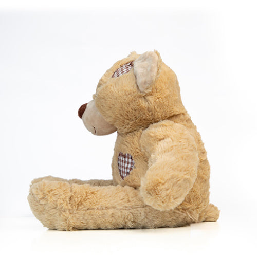 BEIGE PATCHES BEAR 40 CM