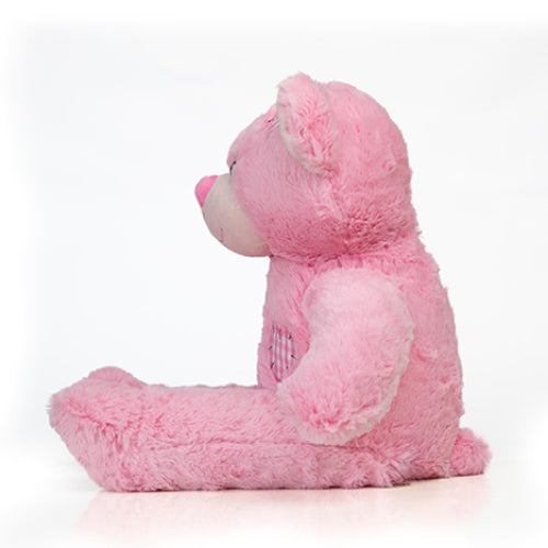 PINK PATCHES BEAR 40 CM