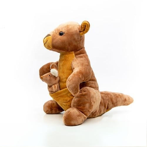 CANGURO Y SU CRÍA 40 CM