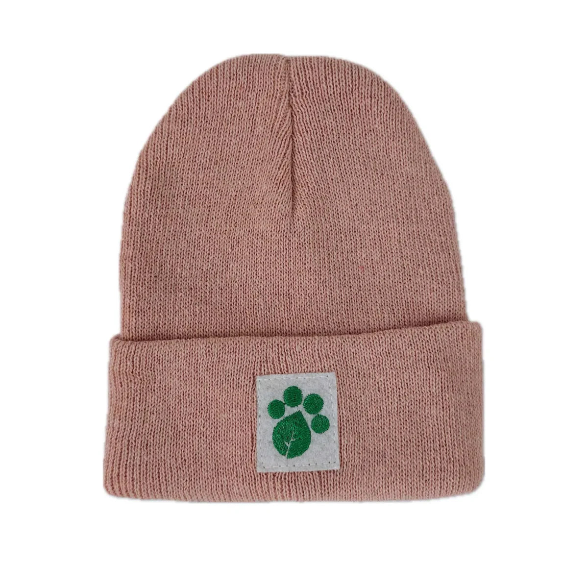 CHAPEAU ROSE PATTE D'OURS