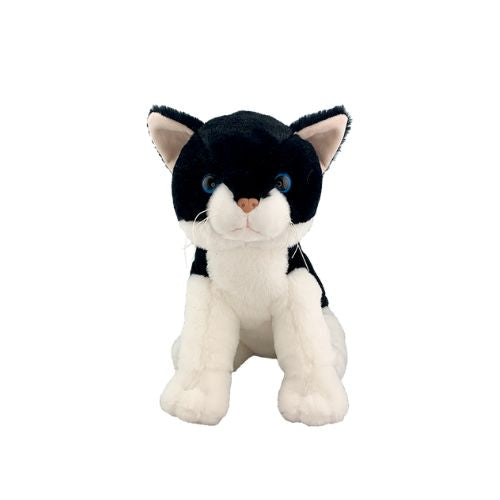 CHAT SEL ET POIVRE 40 CM
