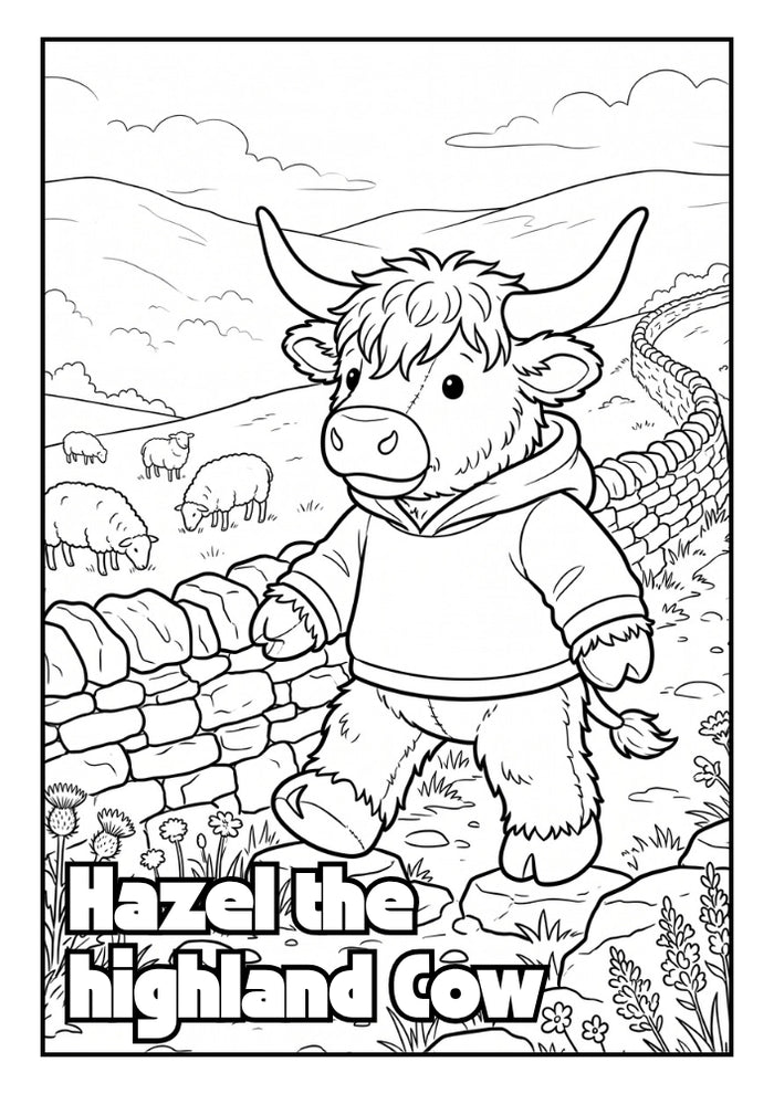 Hazel the Highland Cow