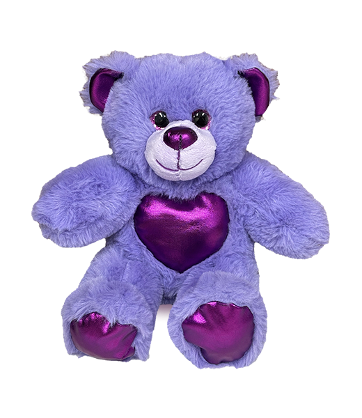 Ourson Violette d'Amour 20cm