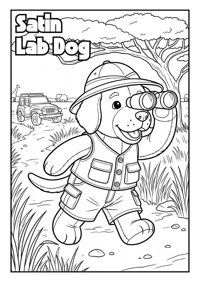 Satin Lab Dog