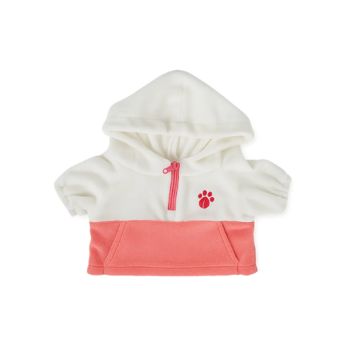 SWEAT À CAPUCHE ROSE