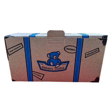<h4>1 travel suitcase for the plush</h4>